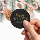 Search for happy holidays stickers Modern