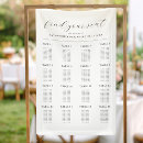 Search for seating chart banners Elegant