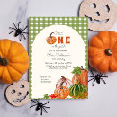 Search for pumpkin 1st birthday invitations Cute