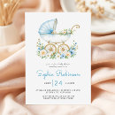 Search for stroller shower invitations Botanical