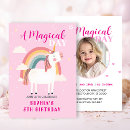 Search for magical day birthday invitations Kids