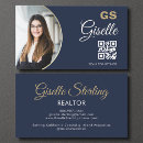 Search for estate sales business cards Qr code