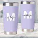 Search for monogrammed tumblers For her