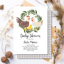 Search for chick baby shower invitations Country