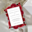 Search for red and silver wedding invitations Modern