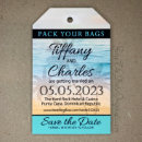 Search for luggage tag save the dates Beach