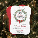 Search for christmas rehearsal dinner invitations Winter