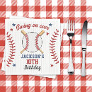Search for baseball napkins Little slugger party