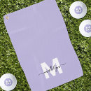 Search for monogrammed golf towels For her