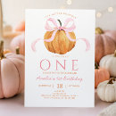 Search for pink pumpkin invitations Coquette