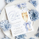Search for something blue bridal shower invitations Brunch and bubbly
