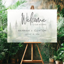 Search for mountain wedding signs Watercolor