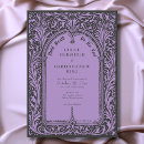 Search for purple gothic wedding invitations Hallowedding