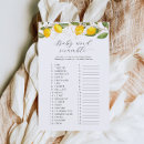 Search for word scramble baby shower games Summer