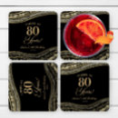Search for 80th birthday coasters Cheers to 80 years