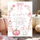 Search for little pumpkin on the way invitations Mother to be