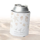 Search for favor wedding can coolers Boho