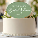 Search for bridal shower cake toppers Minimalist