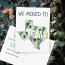 Search for texas moving announcement cards Modern