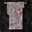 Search for grey and burgundy bath towels Flowers