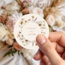 Search for wildflower stickers Boho chic