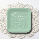 Search for mint green paper plates Elegant