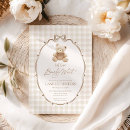 Search for teddy bear baby shower invitations Vintage