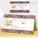 Search for 50th anniversary place cards Gold