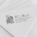 Search for portrait rubber stamps Return address