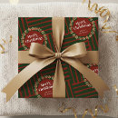 Search for plaid christmas wrapping paper Timeless
