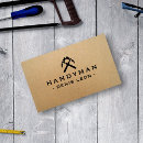 Search for handyman business cards Maintenance installation