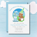 Search for half birthday invitations Cute