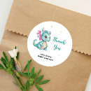 Search for fairy thank you stickers Watercolor