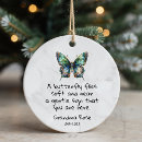 Search for butterfly memorial ornaments Remembrance