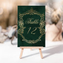 Search for gold foil table cards Calligraphy