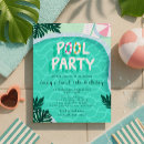 Search for pool sweet 16 invitations Trendy