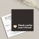 Search for hairdresser referral cards Makeup artist