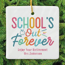 Search for teacher retirement ornaments School