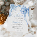 Search for snowflakes bridal shower invitations Elegant