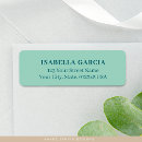 Search for mint return address labels Pretty