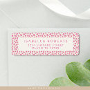 Search for leopard print return address labels Chic