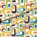 Search for teal orange fabric Colorful