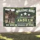 Search for welcome home banners Soldier homecoming