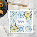 Search for blue tile napkins Amalfi