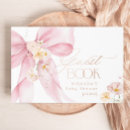 Search for pink guest books Elegant