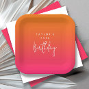 Search for 25th birthday plates Colorful