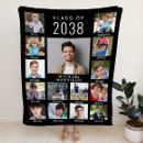 Search for senior graduation blankets Photo collage