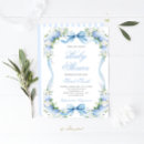 Search for hydrangea shower invitations Grandmillennial