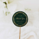Search for gold foil wedding stickers Elegant