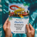 Search for splash pad party invitations Waterpark
